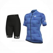 2022 Ropa Ciclismo Mujer ALE Luz Violeta Mangas Corta y Culotte Corto