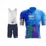 2023 Ropa Ciclismo Israel Cycling Academy Azur Mangas Cortas y Culotte Corto