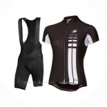 2016 Ropa Ciclismo Mujer Assos Negro Mangas Corta y Culotte Corto
