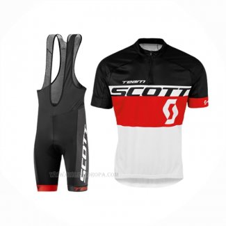 2016 Ropa Ciclismo Scott Amarillo Blanco Mangas Corta Y Culotte Corto