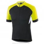 2016 Ropa Ciclismo Specialized Negro Amarillo Manica Corta