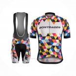 2016 Ropa Ciclismo Trek Bontrager Negro Blanco Mangas Corta y Culotte Corto