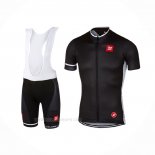 2017 Ropa Ciclismo Castelli Profundo Negro Mangas Corta y Culotte Corto