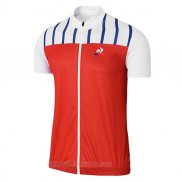 2017 Ropa Ciclismo Coq Sportif Tour De France Rojo Blanco Mangas Corta y Culotte Corto