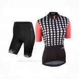 2017 Ropa Ciclismo Mujer Nalini Optical Negro Naranja Mangas Corta y Culotte Corto