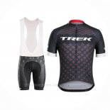 2017 Ropa Ciclismo Trek Bontrager Gris Mangas Corta y Culotte Corto