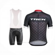 2017 Ropa Ciclismo Trek Bontrager Gris Mangas Corta y Culotte Corto