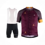 2018 Ropa Ciclismo Craft Monument Apagado Rojo Mangas Corta y Culotte Corto