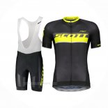 2018 Ropa Ciclismo Scott Rc Amarillo Mangas Corta Y Culotte Corto