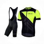2019 Ropa Ciclismo Nalini Volata 2.0 Negro Amarillo Mangas Corta Y Culotte Corto