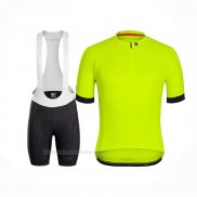 2020 Ropa Ciclismo Bontrager Amarillo Mangas Corta y Culotte Corto