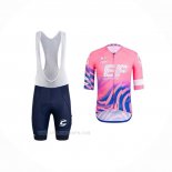 2020 Ropa Ciclismo EF Education First Rosa Mangas Corta y Culotte Corto