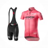 2020 Ropa Ciclismo Giro d'Italia Rosa Mangas Corta y Culotte Corto