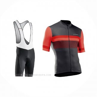 2021 Ropa Ciclismo Northwave Rojo Mangas Corta y Culotte Corto