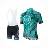 2021 Ropa Ciclismo Vital Concept-BB Hotels Verde Mangas Corta y Culotte Corto