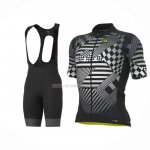 2022 Ropa Ciclismo ALE Blanco Negro Mangas Cortas y Culotte ioui019