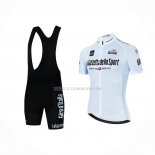 2022 Ropa Ciclismo Giro d'Italia Apagado Blanco Mangas Cortas y Culotte Corto