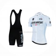 2022 Ropa Ciclismo Giro d'Italia Apagado Blanco Mangas Cortas y Culotte Corto