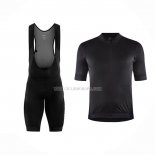 2023 Ropa Ciclismo Craft Apagado Negro Mangas Cortas y Culotte Corto