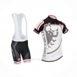 2014 Ropa Ciclismo Castelli Negro Gris Mangas Corta y Culotte Corto