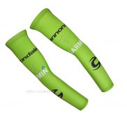 2015 Garmin Manguitos Ciclismo Verde