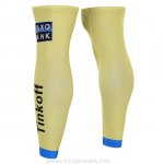 2015 Saxo Bank Perneras Ciclismo Amarillo