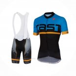 2016 Ropa Ciclismo Castelli Azul Negro Mangas Corta y Culotte Corto