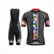 2016 Ropa Ciclismo Trek Bontrager Negro Rojo Mangas Corta y Culotte Corto