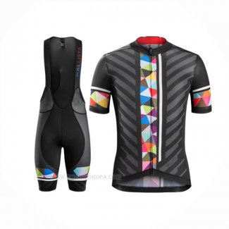 2016 Ropa Ciclismo Trek Bontrager Negro Rojo Mangas Corta y Culotte Corto