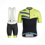 2016 Ropa Ciclismo Trek Bontrager Verde Negro Mangas Corta y Culotte Corto