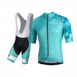 2019 Ropa Ciclismo Bianchi Mtx Verde Mangas Corta y Culotte Corto