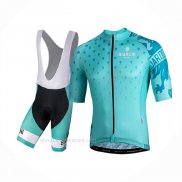 2019 Ropa Ciclismo Bianchi Mtx Verde Mangas Corta y Culotte Corto