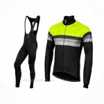 2019 Ropa Ciclismo Nalini Warm 2.0 Negro Verde Mangas Largas Y Culotte Lunga