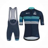 2019 Ropa Ciclismo Tour Down Under Azul Mangas Corta Y Culotte Corto