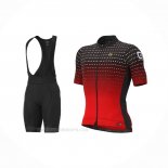 2021 Ropa Ciclismo ALE Rojo Mangas Corta y Culotte Corto(5)