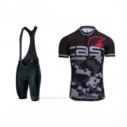 2021 Ropa Ciclismo Castelli Negro Gris Mangas Corta y Culotte Corto