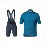 2021 Ropa Ciclismo Mavic Azul Mangas Corta y Culotte Corto