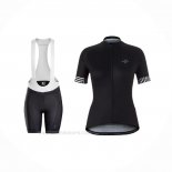 2021 Ropa Ciclismo Mujer Trek Negro Mangas Corta y Culotte Corto