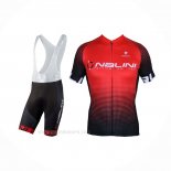 2021 Ropa Ciclismo Nalini Rojo Mangas Corta Y Culotte Corto
