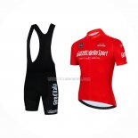 2022 Ropa Ciclismo Giro d'Italia Rojo Mangas Cortas y Culotte Corto