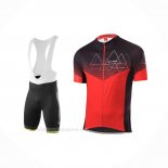 2022 Ropa Ciclismo Loffler Rojo Mangas Corta y Culotte Corto