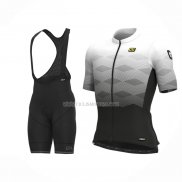 2023 Ropa Ciclismo ALE Blanco Mangas Cortas y Culotte Corto