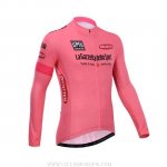 2014 Ropa Ciclismo Giro d'Italia Rosa Mangas Largas y Culotte Lunga