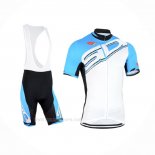 2015 Ropa Ciclismo Castelli SIDI Azur Blanco Mangas Corta y Culotte Corto