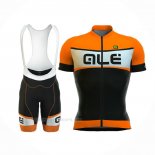 2016 Ropa Ciclismo ALE Negro Naranja Mangas Corta y Culotte Corto