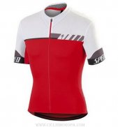 2016 Ropa Ciclismo Specialized Blanco Profundo Rojo Manica Corta