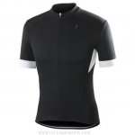 2016 Ropa Ciclismo Specialized Brillante Negro Blanco Manica Corta