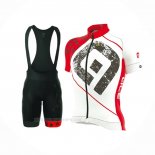 2017 Ropa Ciclismo ALE Graphics Prr Star Rojo Mangas Corta y Culotte Corto