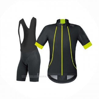 2017 Ropa Ciclismo Gore Bike Wear Power Oxygen-ws-so Negro Mangas Corta y Culotte Corto