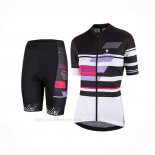 2017 Ropa Ciclismo Mujer Nalini Dolomiti Negro Mangas Corta y Culotte Corto